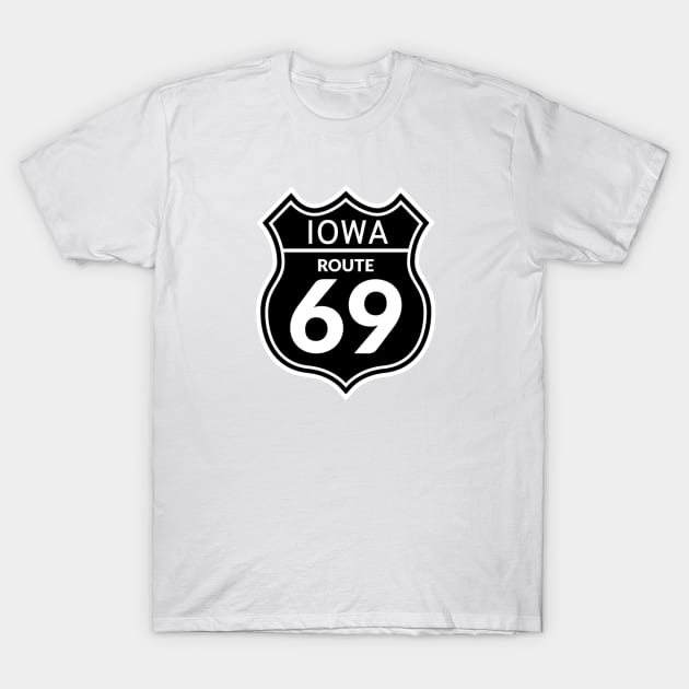 Route 69 T-Shirt by GreenGuyTeesStore